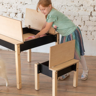 Smart Storage Table and Chair Set