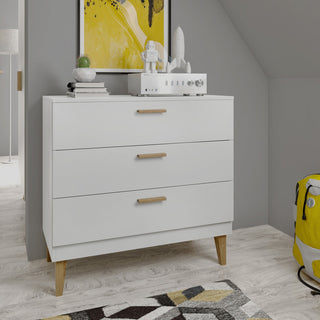 Chest of Drawers Kubi - White