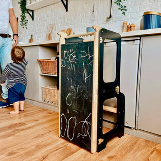 4in1 Creative Tower with Blackboard And Slide