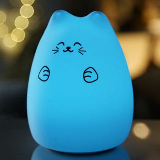 Lucky Cat Silicone Lamp - White