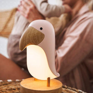 Lamp with Speaker - Pink Bird