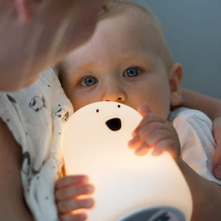 Big Bear Silicone Lamp - White