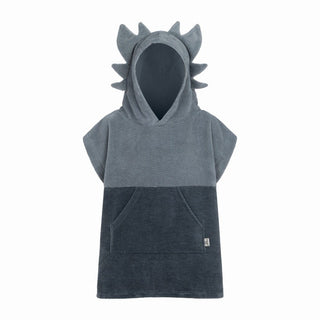 Surfdragon Kids Bath Poncho - Grey
