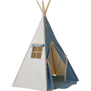 Teepee Tent - Jeans With Pompoms